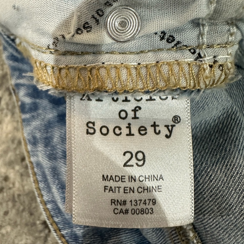 NEW Articles of Society Distressed Jean Shorts size 29 - Picture 5 of 7